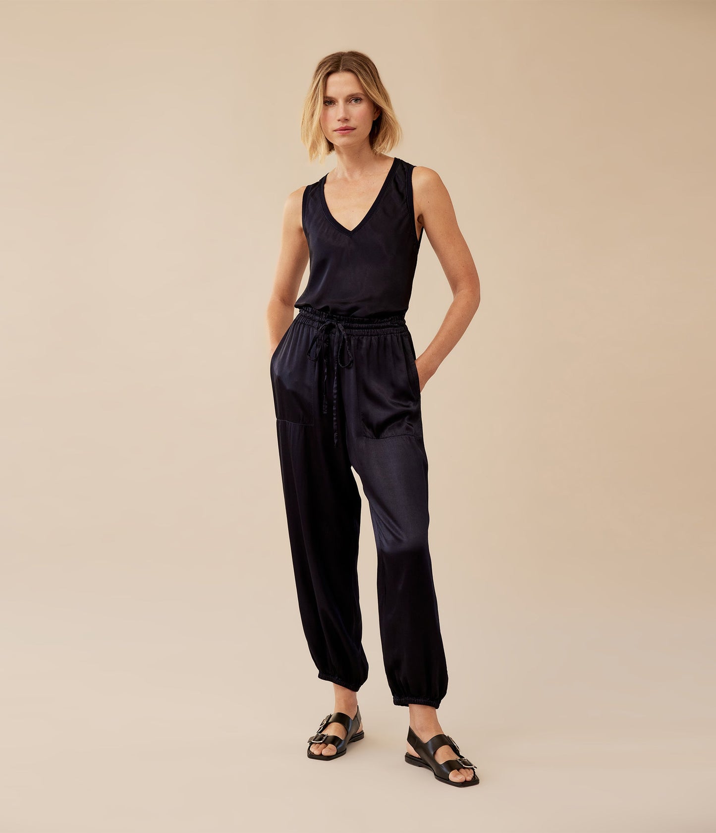 Pixie Satin Jogger
