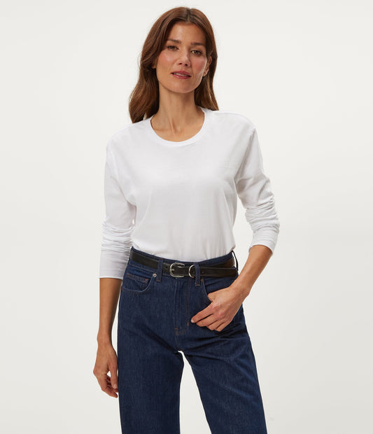 Aiko Crewneck Long Sleeve Tee