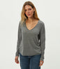 Kailee V-Neck Long Sleeve Tee