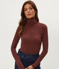 Jojo Side Ruched Turtleneck