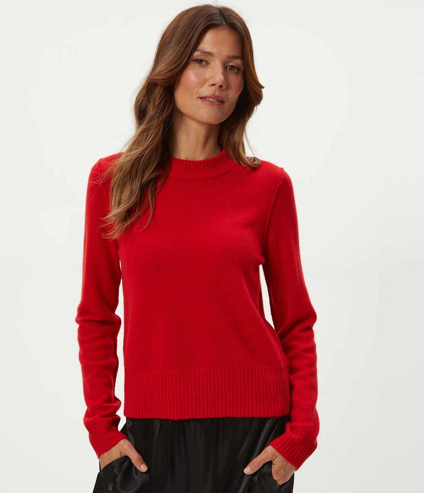 Sophie Crewneck Cashmere Sweater