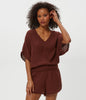 Imani Cropped Dolman Sleeve Top