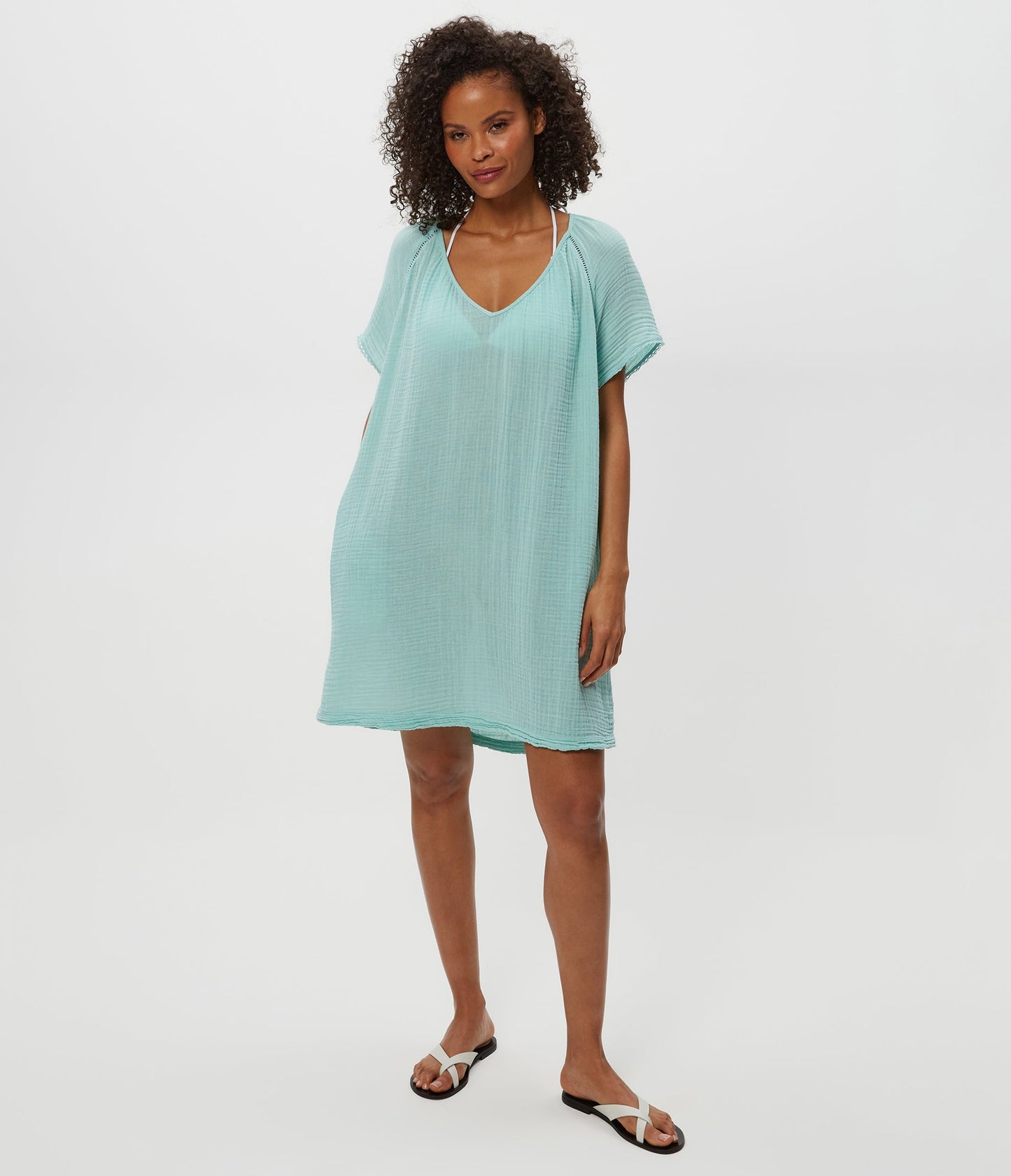 Sky Gauze Dress