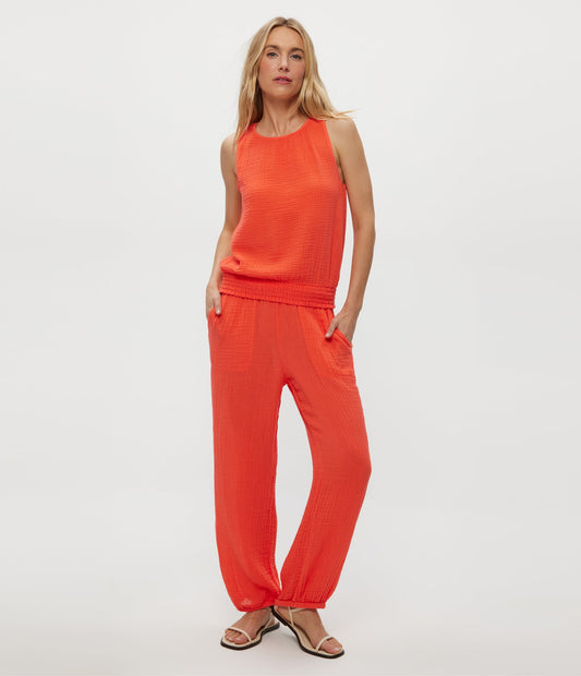 Clover Gauze Jogger