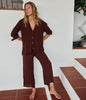Medina Cropped Gauze Pant