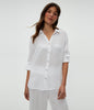 Petite Leo Gauze Button Down Shirt