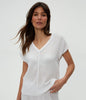 Draya Gauze V-Neck Top