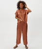 Sacha Satin Cropped Pant