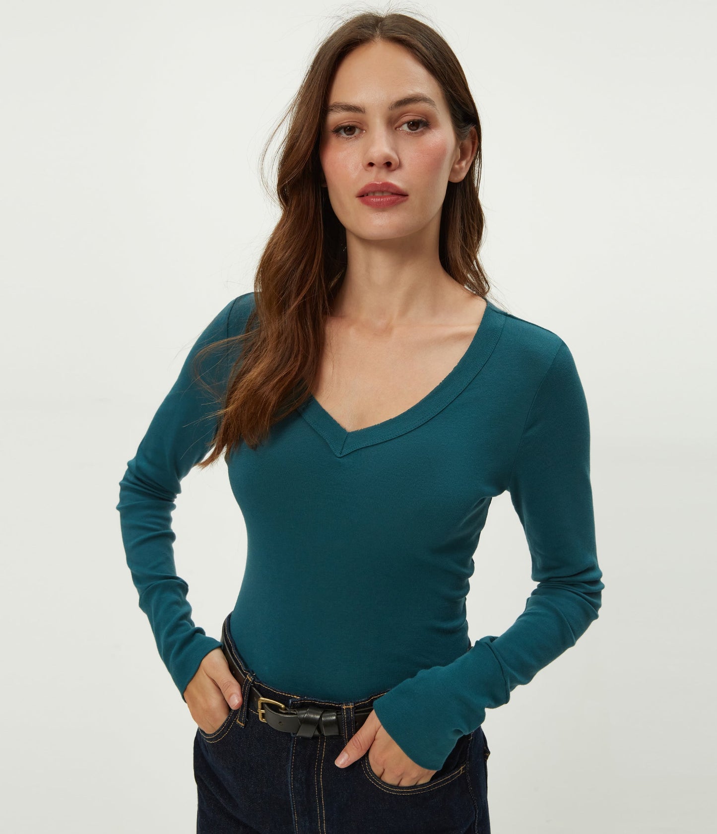 Molly V-Neck Tee