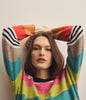 Irene Stripe Crewneck Pullover