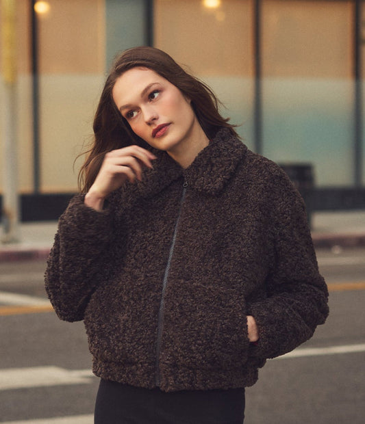 Ziggy Faux Shearling Jacket