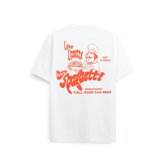 Less Upsetti T-Shirt - White