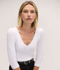 Angelina Shine V-Neck Tee