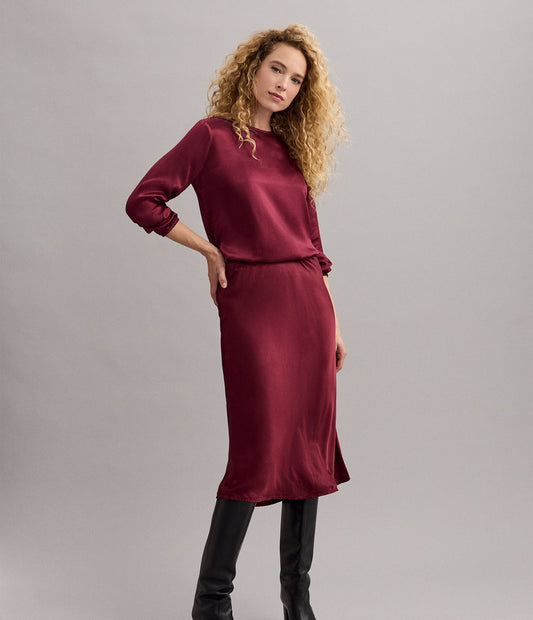 Leila Bias Midi Skirt