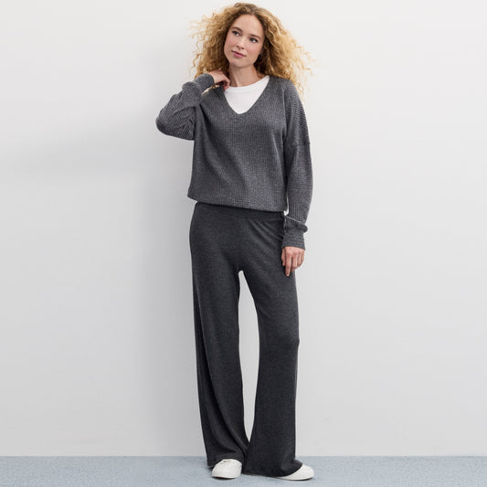 Leann Straight Rib Pant