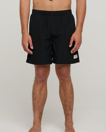Alpha Flag Watershort  - Black