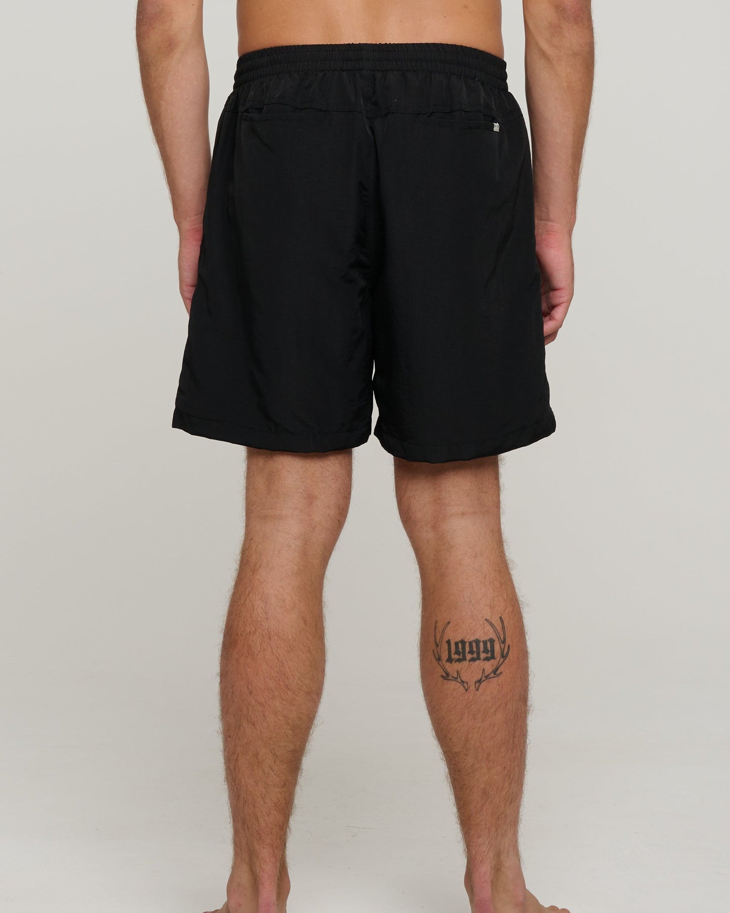Alpha Flag Watershort  - Black