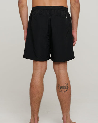 Alpha Flag Watershort  - Black
