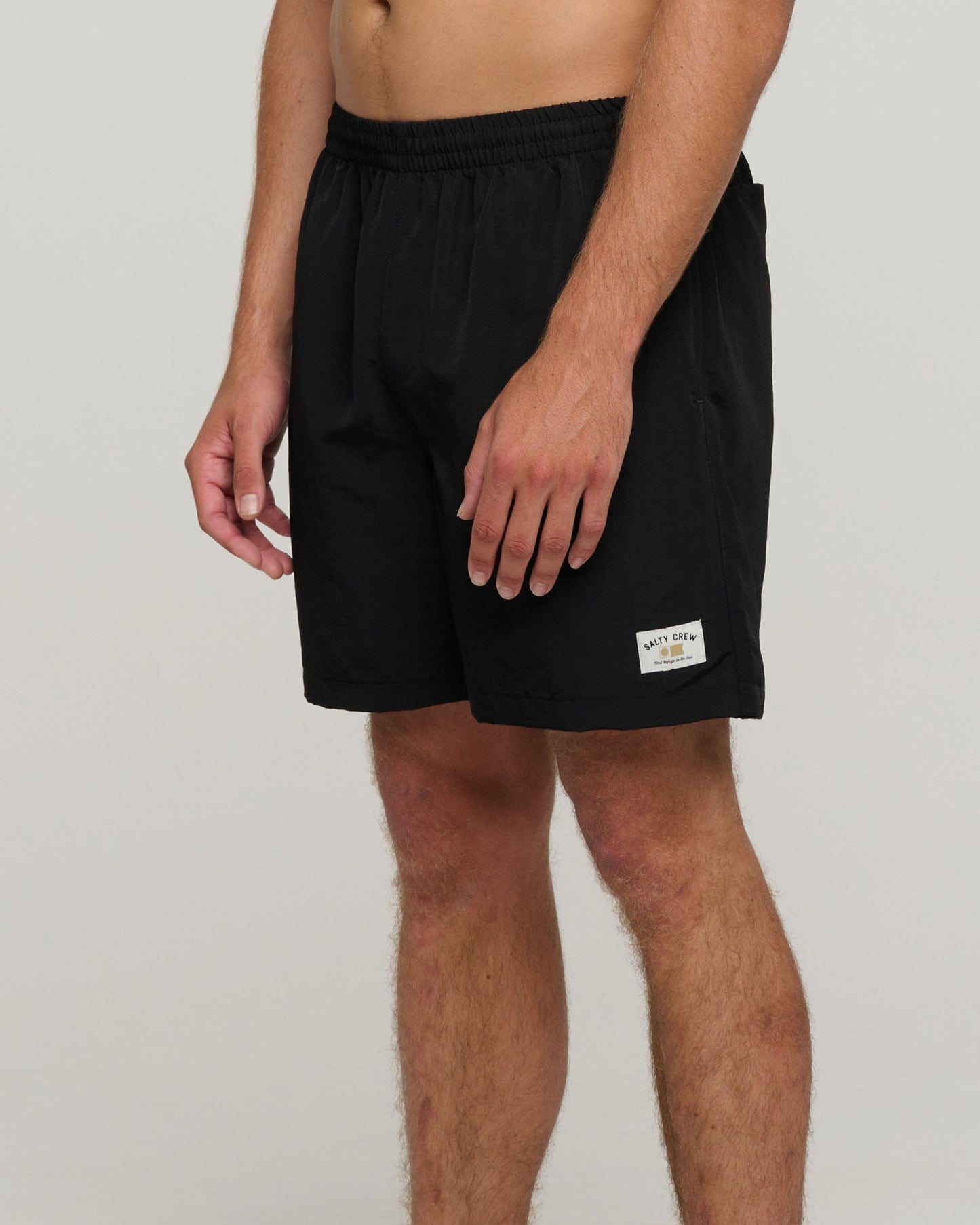 Alpha Flag Watershort  - Black