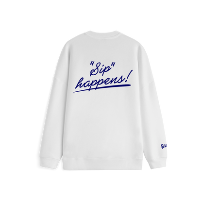 Sip Happens Sweater - Off White