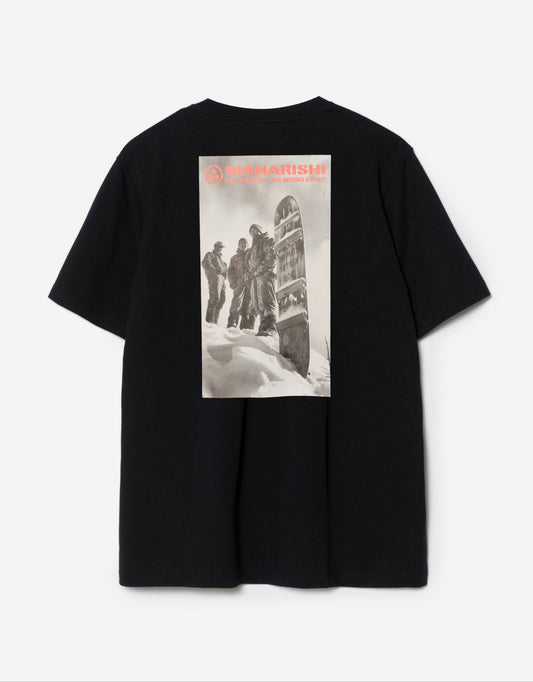 2201 Sno Panters Snowboard S/S T-Shirt Black