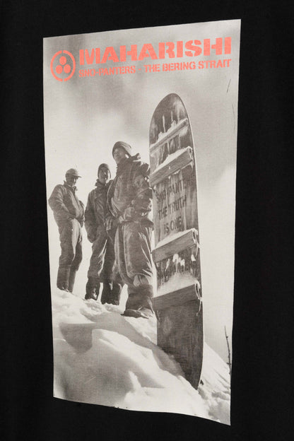 2201 Sno Panters Snowboard S/S T-Shirt Black